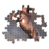 Clementoni Puzzle wilder roter Hengst, 500 Teile.