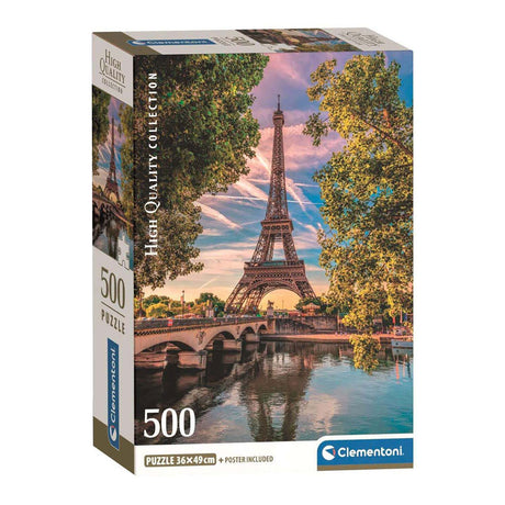 Clementoni-Puzzle entlang der Seine, 500 Teile.