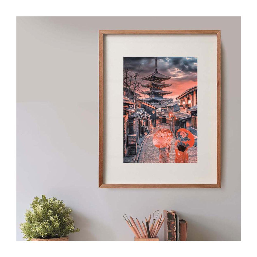 Clementoni – Puzzle – 500 Teile – Abend in Kyoto – Puzzle für Erwachsene – hochwertige Sammlung