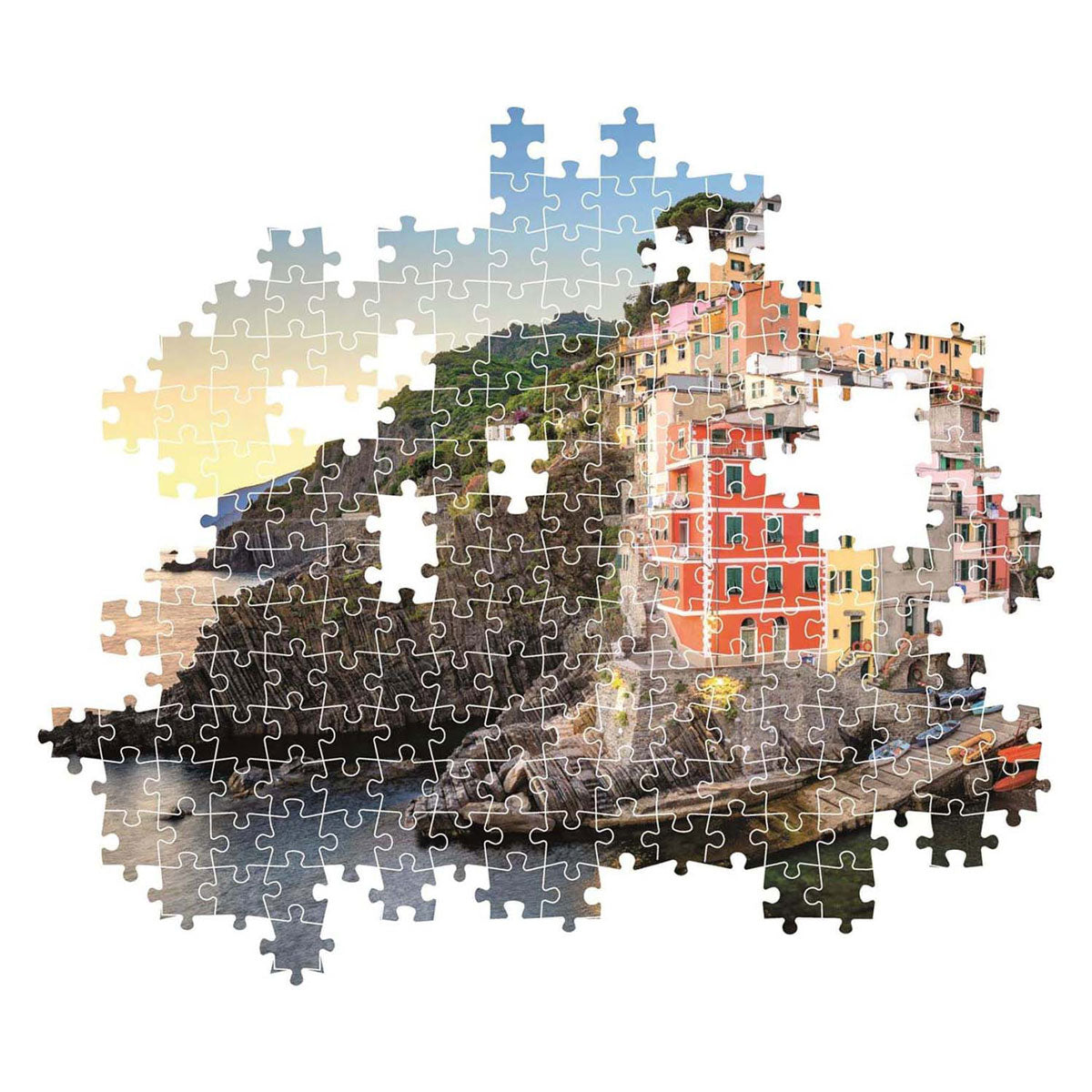 Clementoni Puzzle Küste von Riomaggiore, 500 Teile.