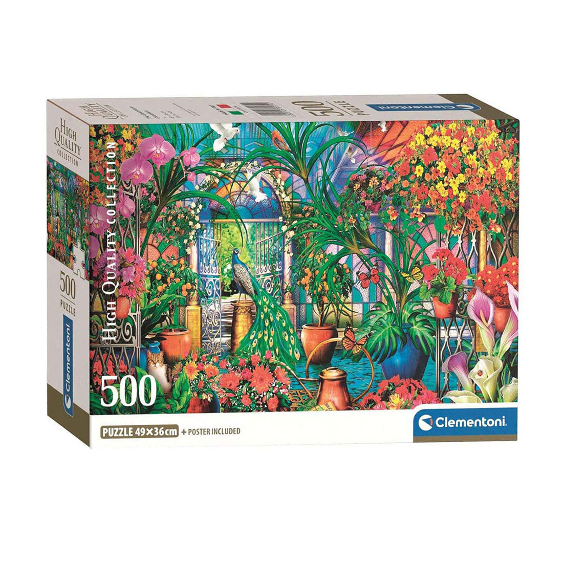Clementoni-Puzzle „Die Gewächshauswärter“, 500 Teile.