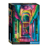 Clementoni Puzzle Colorboom Athenaeum, 1000 Teile.