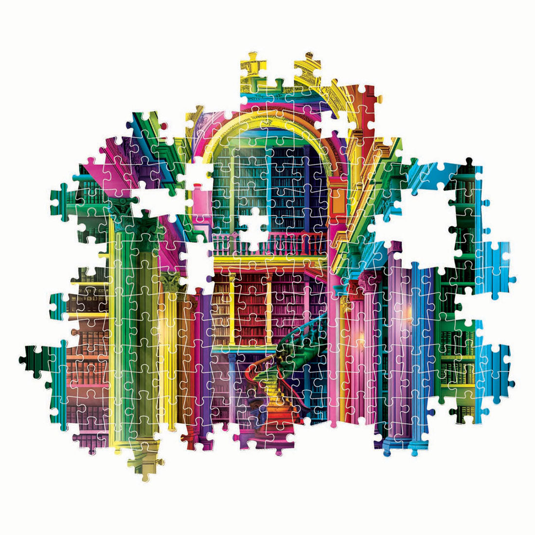 Clementoni Puzzle Colorboom Athenaeum, 1000 Teile.