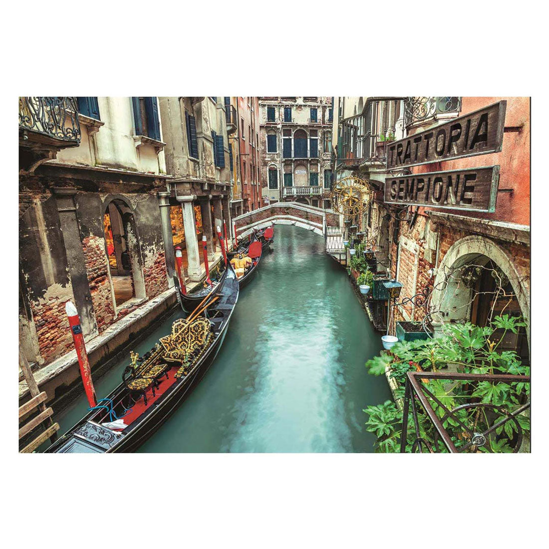 Clementoni-Puzzle Venedig-Kanal, 1000 Teile.