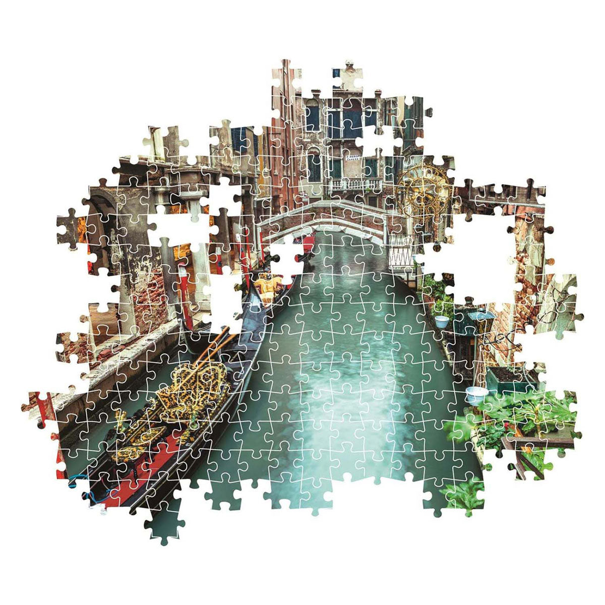 Clementoni-Puzzle Venedig-Kanal, 1000 Teile.