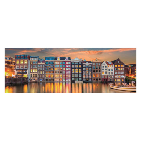 Clementoni Puzzle helles Amsterdam, 1000 Teile.