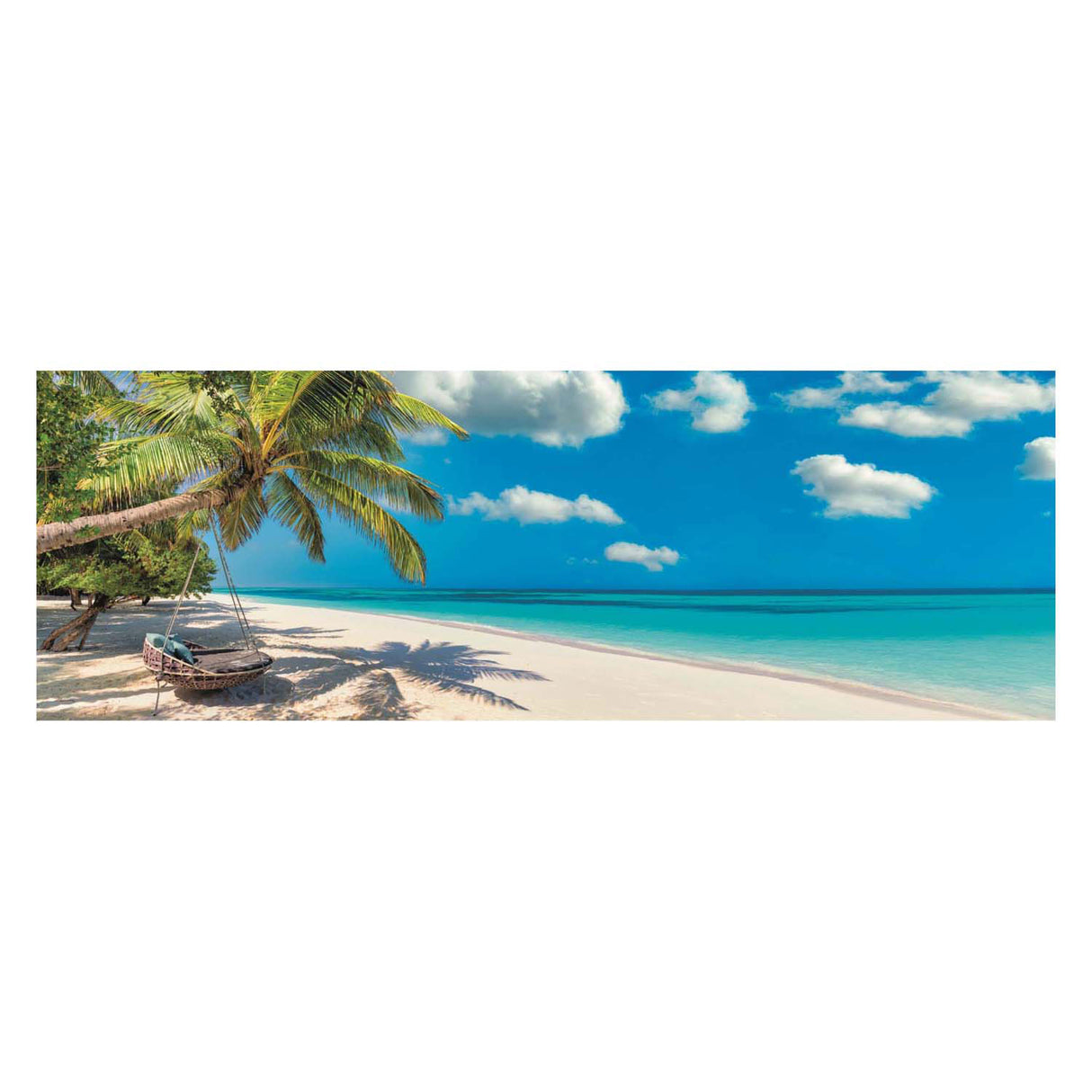 Clementoni-Puzzle „Schaukelt am Meer“, 1000 Teile.