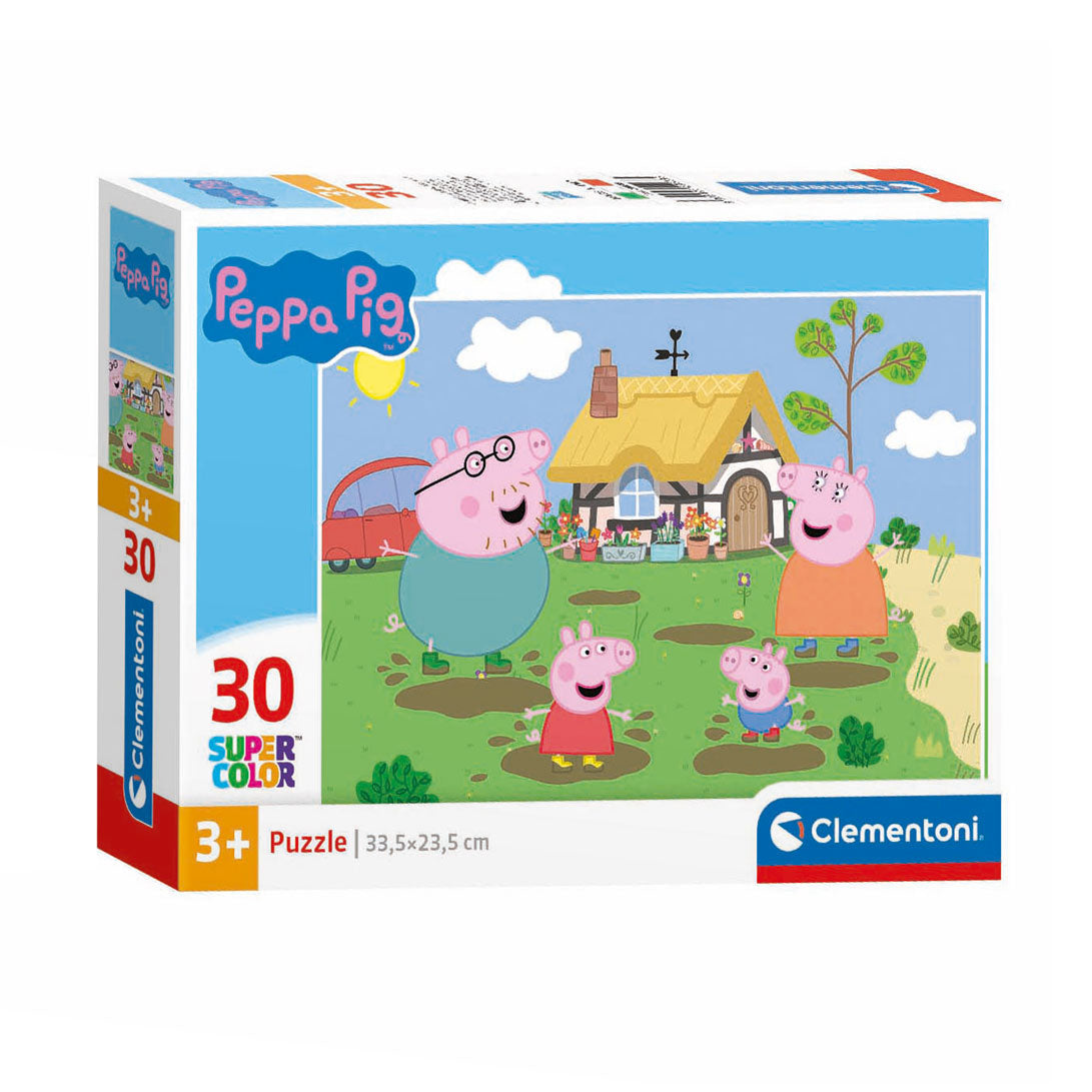 Clementoni - Puzzle - 30 Teile - Peppa Pig - Kinderpuzzle - ab 3 Jahren