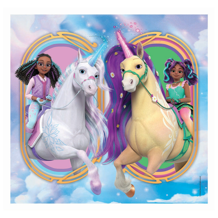 Clementoni Puzzle Einhorn-Akademie - 3x48tlg.
