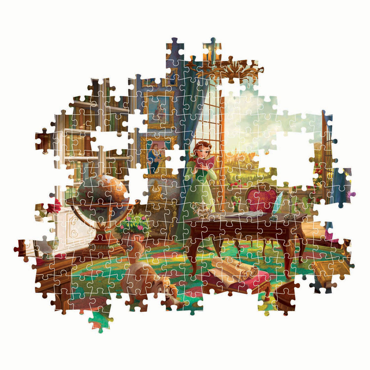 Clementoni-Puzzle „Belle Ever After“ – 500 Teile.