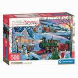 Clementoni Puzzle Weihnachtszug - 500 Teile.