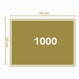 Clementoni Puzzle Weihnachtsgeschäft - 1000 Teile.