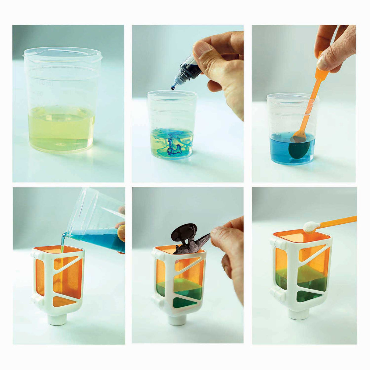 Clementonis Jurassic World Geheimlabor stellt Schleim her