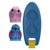 Clementoni disney baby stitch angel badspeelgoed - waterspeelgoed baby surf set - badspeeltjes - speelgoed voor in bad vanaf 6 maanden