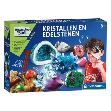 Clementoni Wissenschaftsspiel Kristalle und Edelsteine