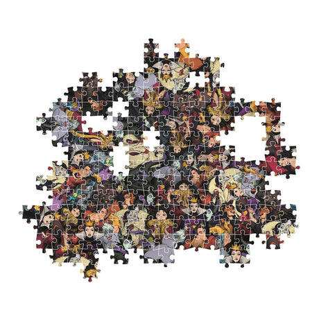 Clementoni Disney Impossible Les Méchants (Les Vilains) 1000 Stück
