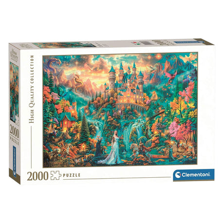 Clementoni Puzzle Legends of the Hidden Realm 2000 Teile Erwachsene.