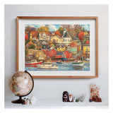 Clementoni-Puzzle „Gute Zeiten Hafen“ – 1500 Teile.
