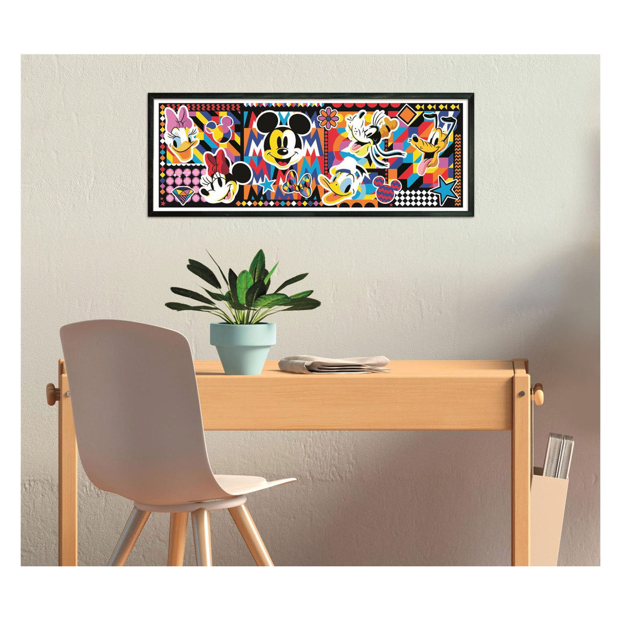Clementoni Puzzle Panorama Disney - 1000 Teile.