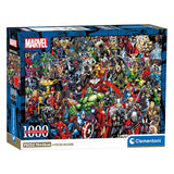 Clementoni Unmögliches Puzzle Marvel - 1000 Teile.