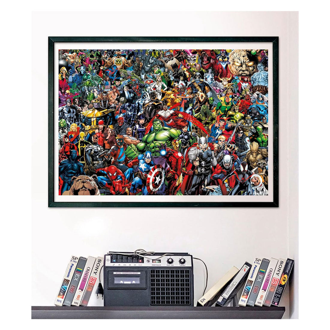 Clementoni Unmögliches Puzzle Marvel - 1000 Teile.