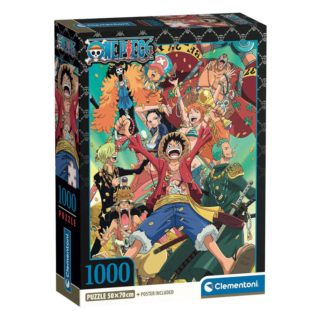 Clementoni - Puzzle - 1000 Teile - Einteiler - Anime