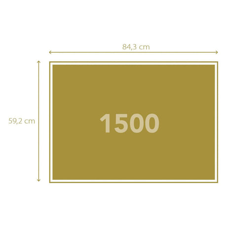 Clementoni-Puzzle Paris Montmartre - 1500 Teile.