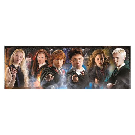 Clementoni - Puzzle - 1000 Teile - Harry Potter Panorama