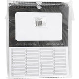 Creativ Company Internationaler Geburtstagskalender, Größe 19x23 cm, Lochgröße 15,3x9,2 cm, 180 g, 5 Stück 1 Box