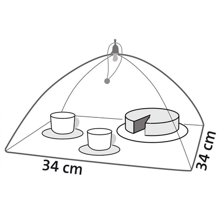 Westmark Fliegenhaube 34x34 cm | 2 Stk