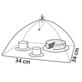 Westmark Fliegenhaube 34x34 cm | 2 Stk