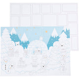 Creativ Company Weihnachtskalender, Größe 30x42 cm, 30 Stück 1 Box