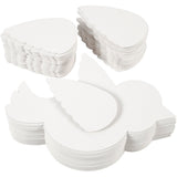 Creativ Company Vogel, L: 25 cm, 400 g, weiß, 100er Set 1 Box