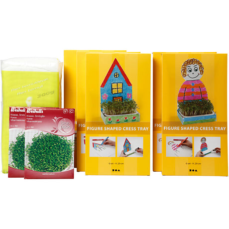 Kreativunternehmen https: www.cchobby.nl Brunnenkressebehälter-mit-figur-h-20-cm-weiß-30-set-1-box