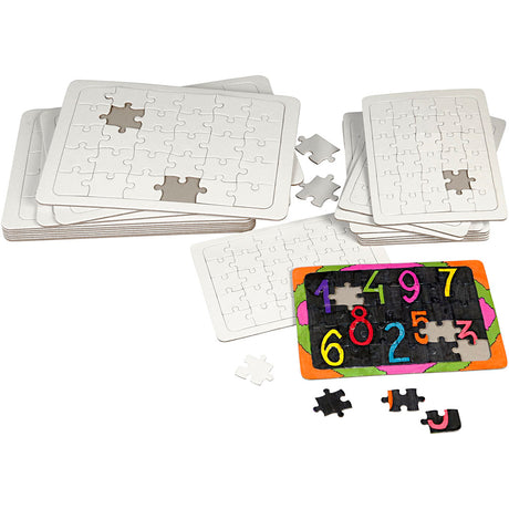 Creativ Firmenpuzzle, Größe 21x30 cm, weiß, 1 Stück