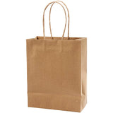 Creativ Company Papiertüten, H: 23 cm, B: 18x9 cm, 125 gr, braun, 10 Stück 1 Karton