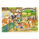 Ravensburger cheerful farm life 2 x 24 pieces