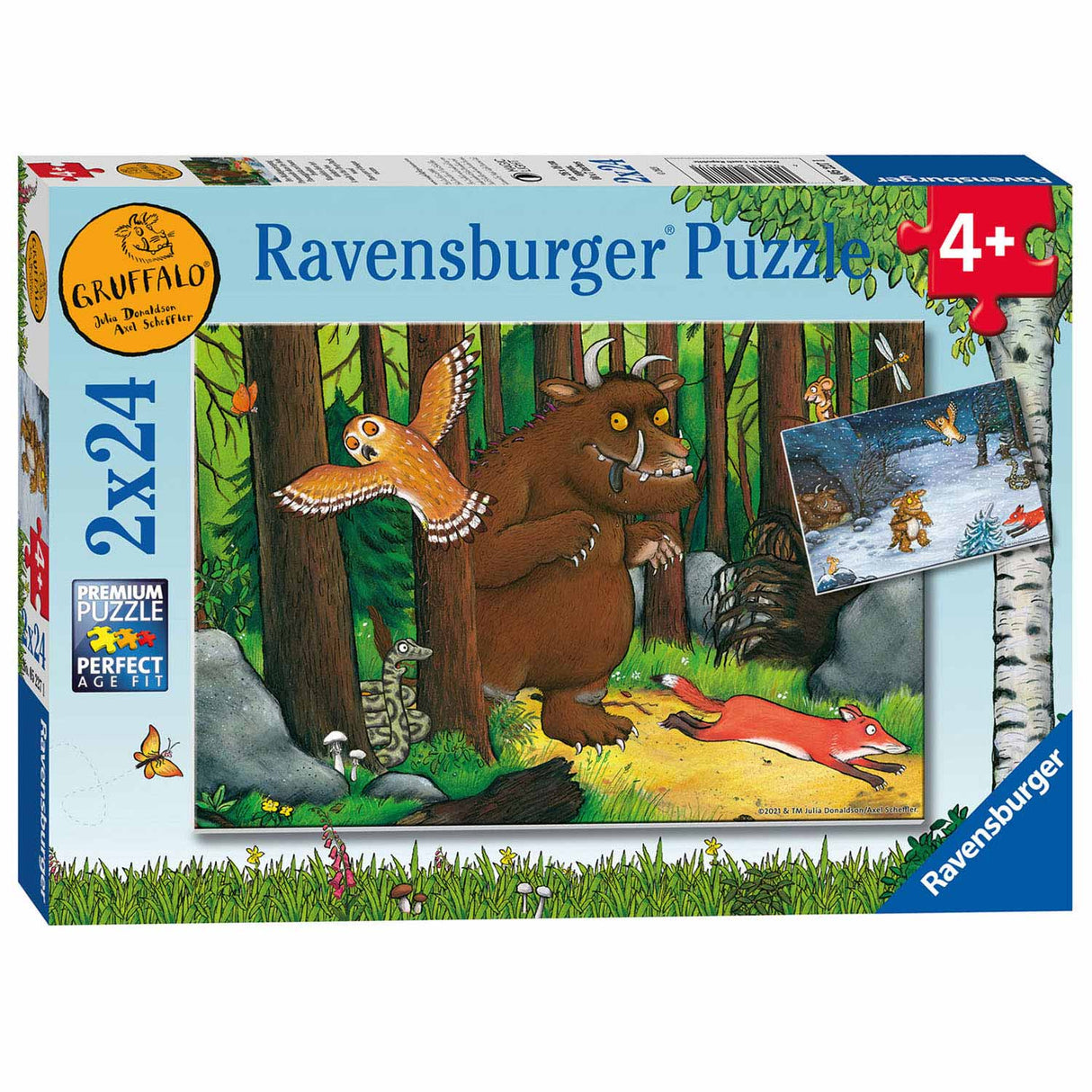 Ravensburger De Gruffalo Puzzel 2x24 stuks