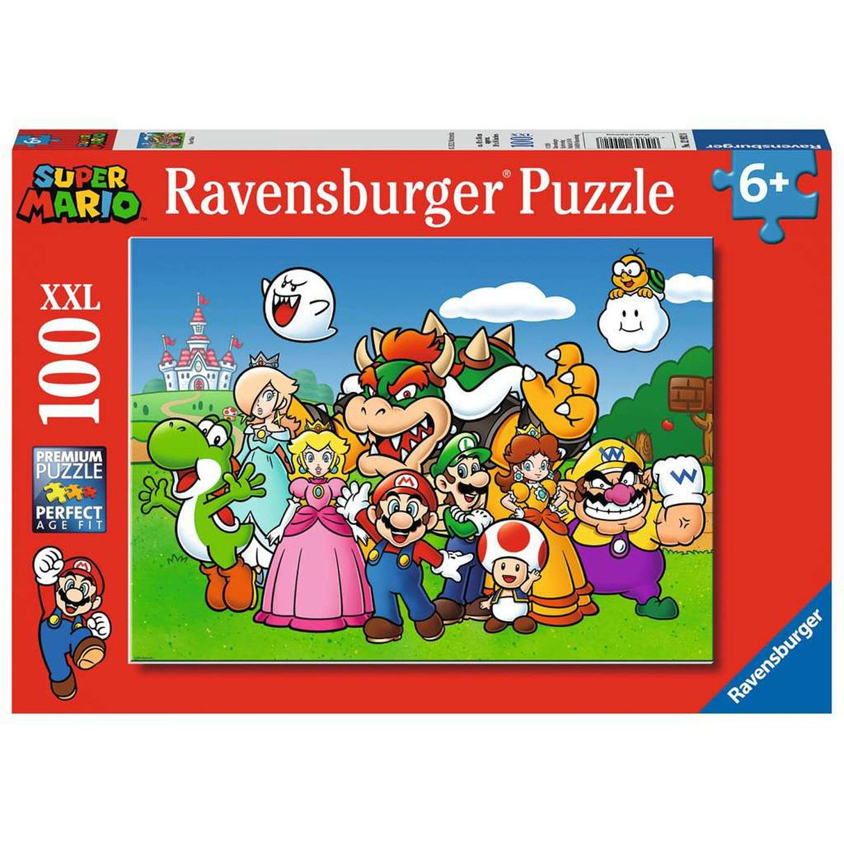 Ravensburger super mario puzzel, 100st. xxl