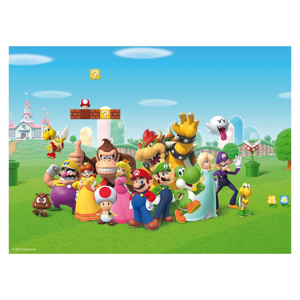 Ravensburger Super Mario Puzzle, 200st. XXL