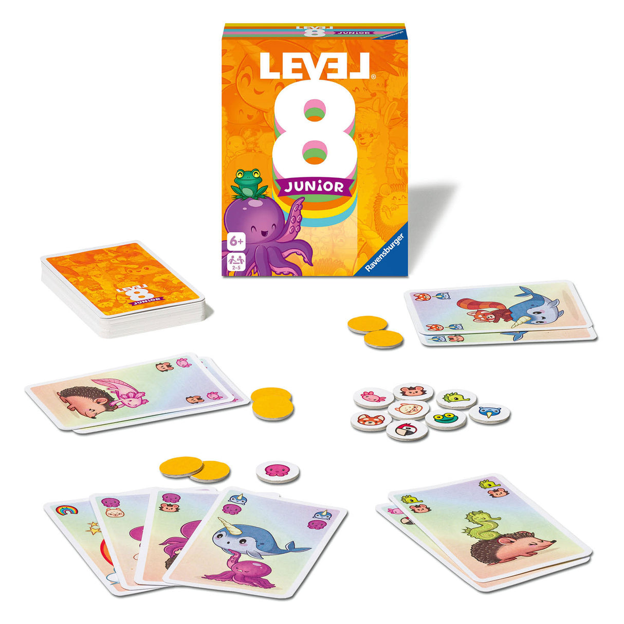 Ravensburger niveau 8 juniorkortspil