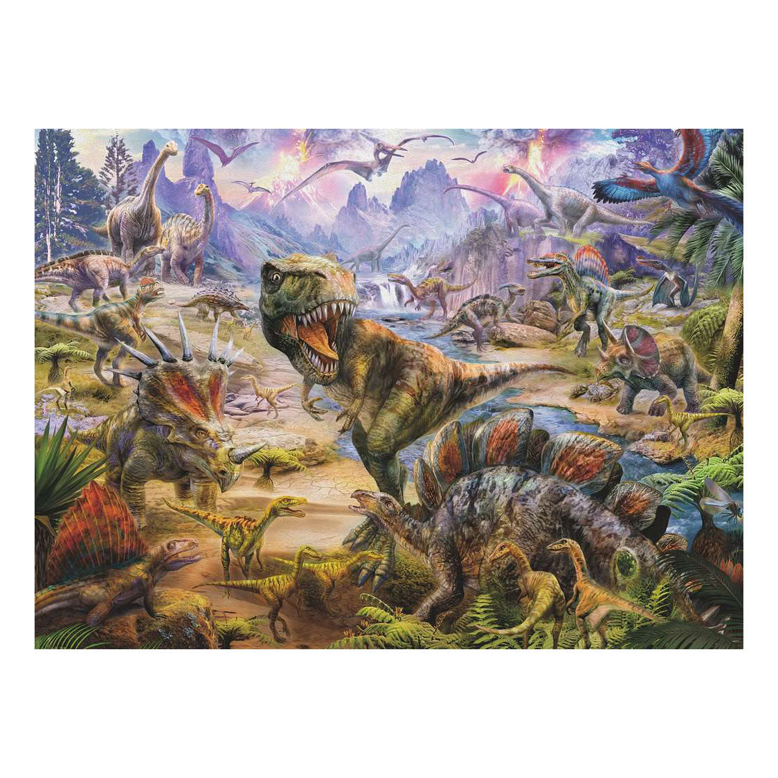 Ravensburger gigantische dinosauriers, 300st.