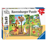 Ravensburger - Winnie de Pooh Sportdag 3x49st.