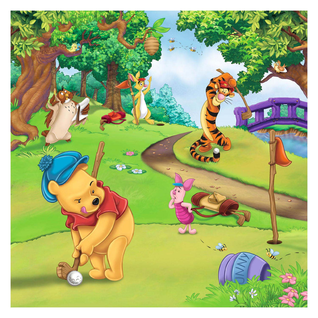 Ravensburger Puzzle DWP Sporttag 3x49tlg