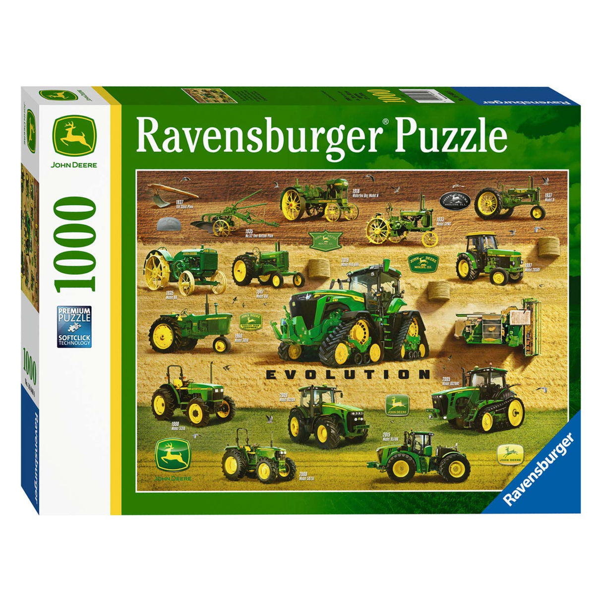 Ravensburger Le patrimoine de John Deere Leg Puzzle, 1000st.