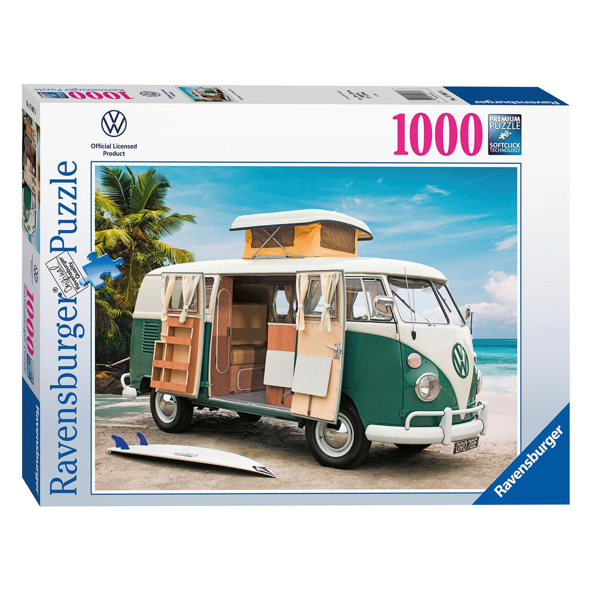 Ravensburger Legpuzzel Volkswagen T1 Camper Van, 1000st.