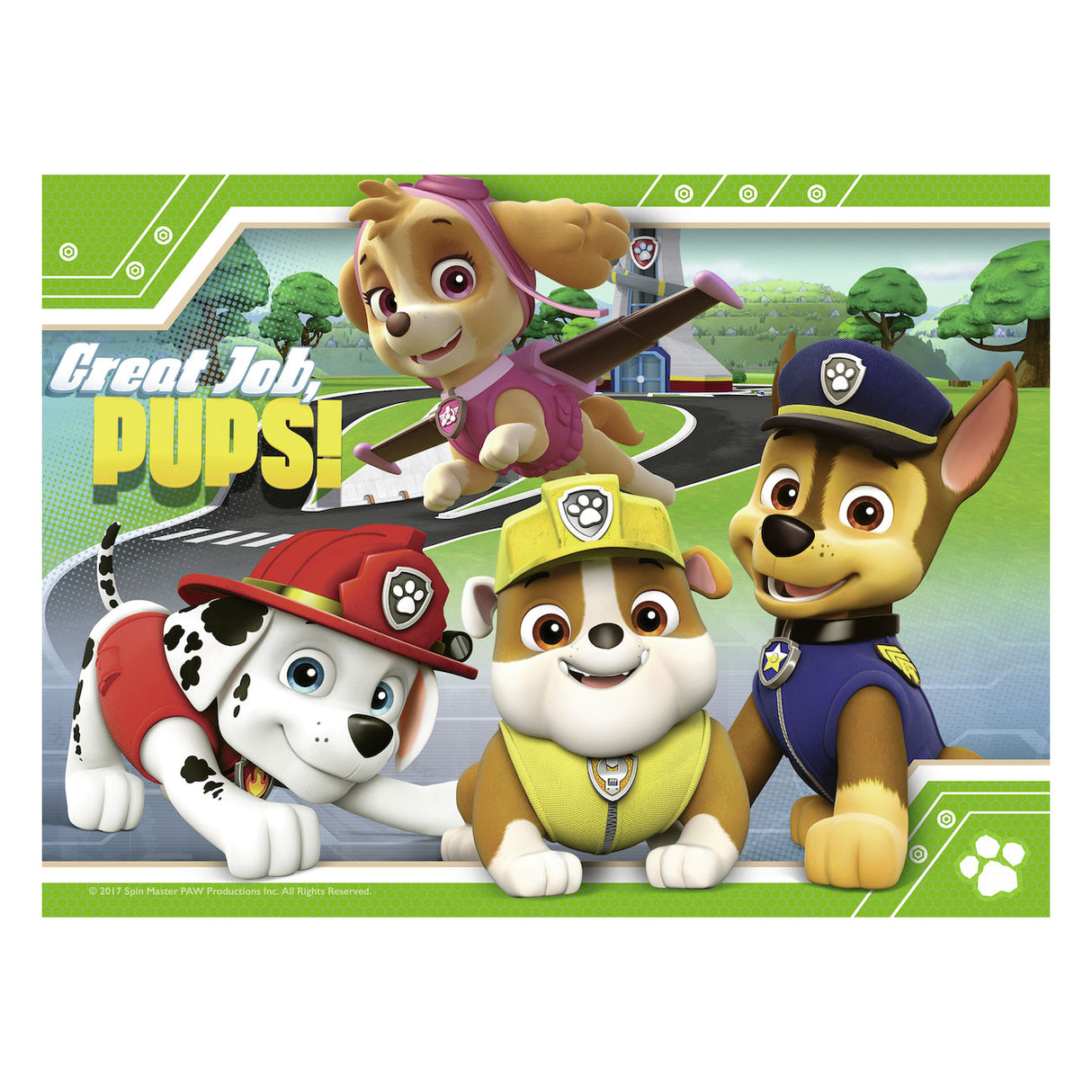 Ravensburger Puzzle Paw Patrol, 4-in-1