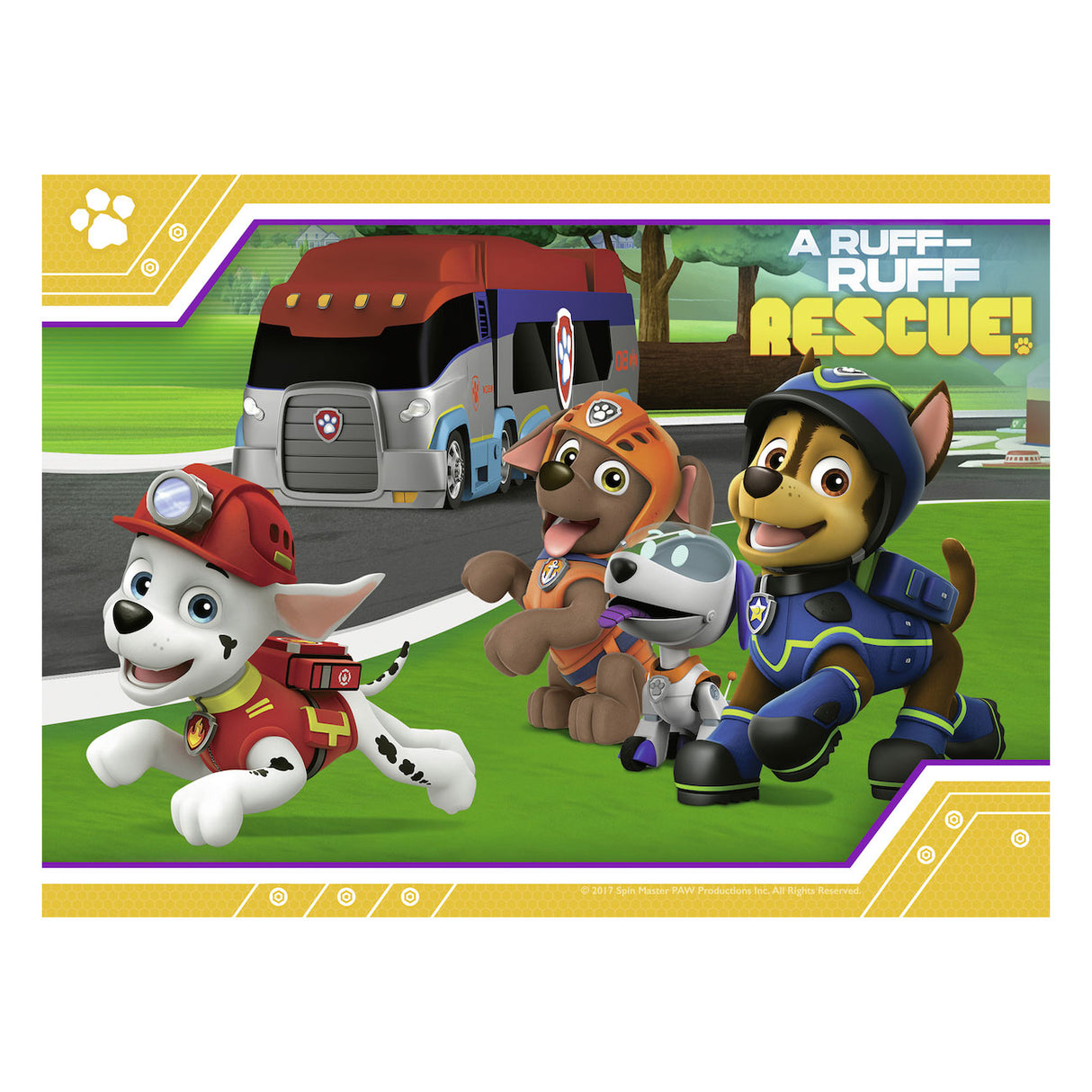 Ravensburger Puzzle Paw Patrol, 4-in-1