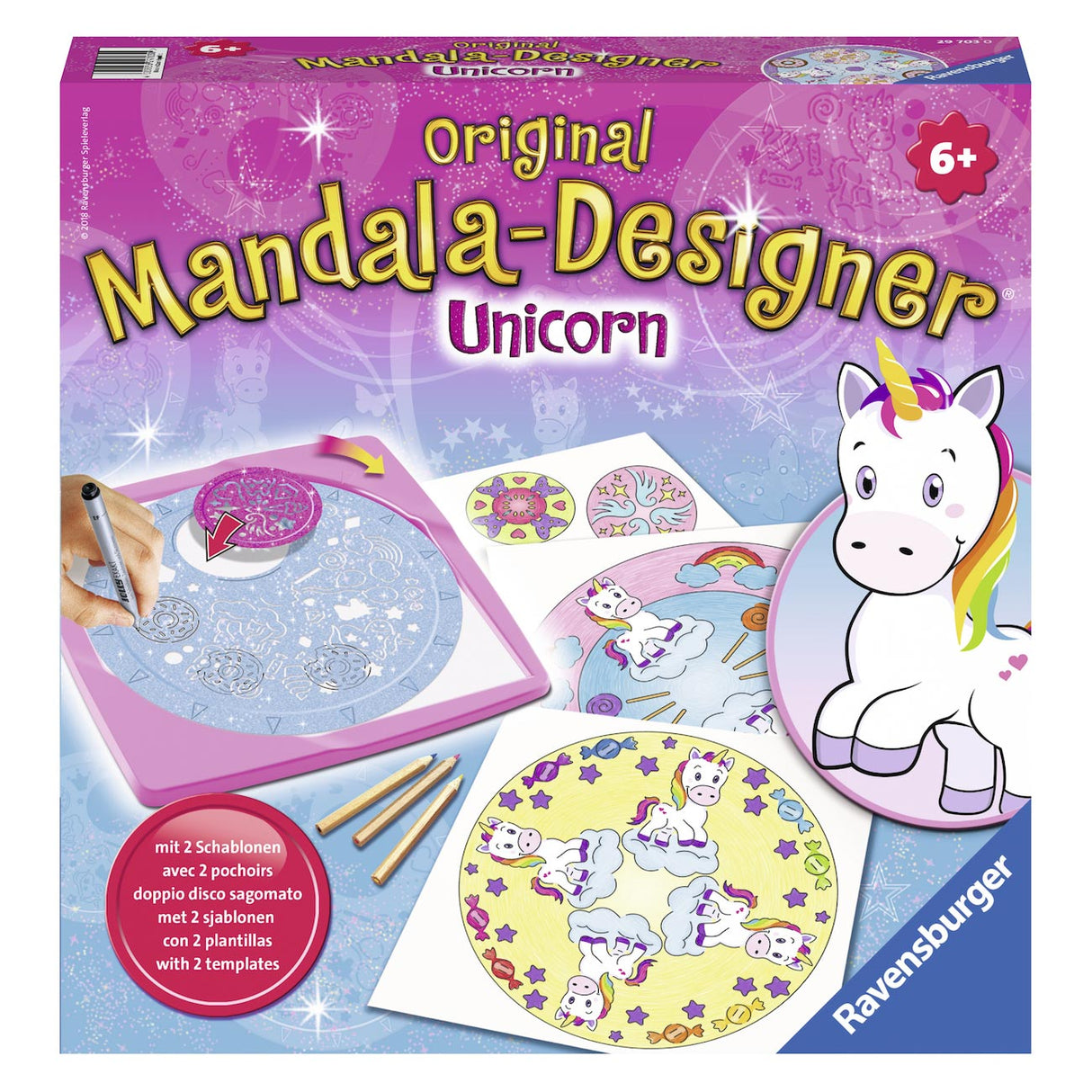 Mandala Designer 2in1 - Unicorn