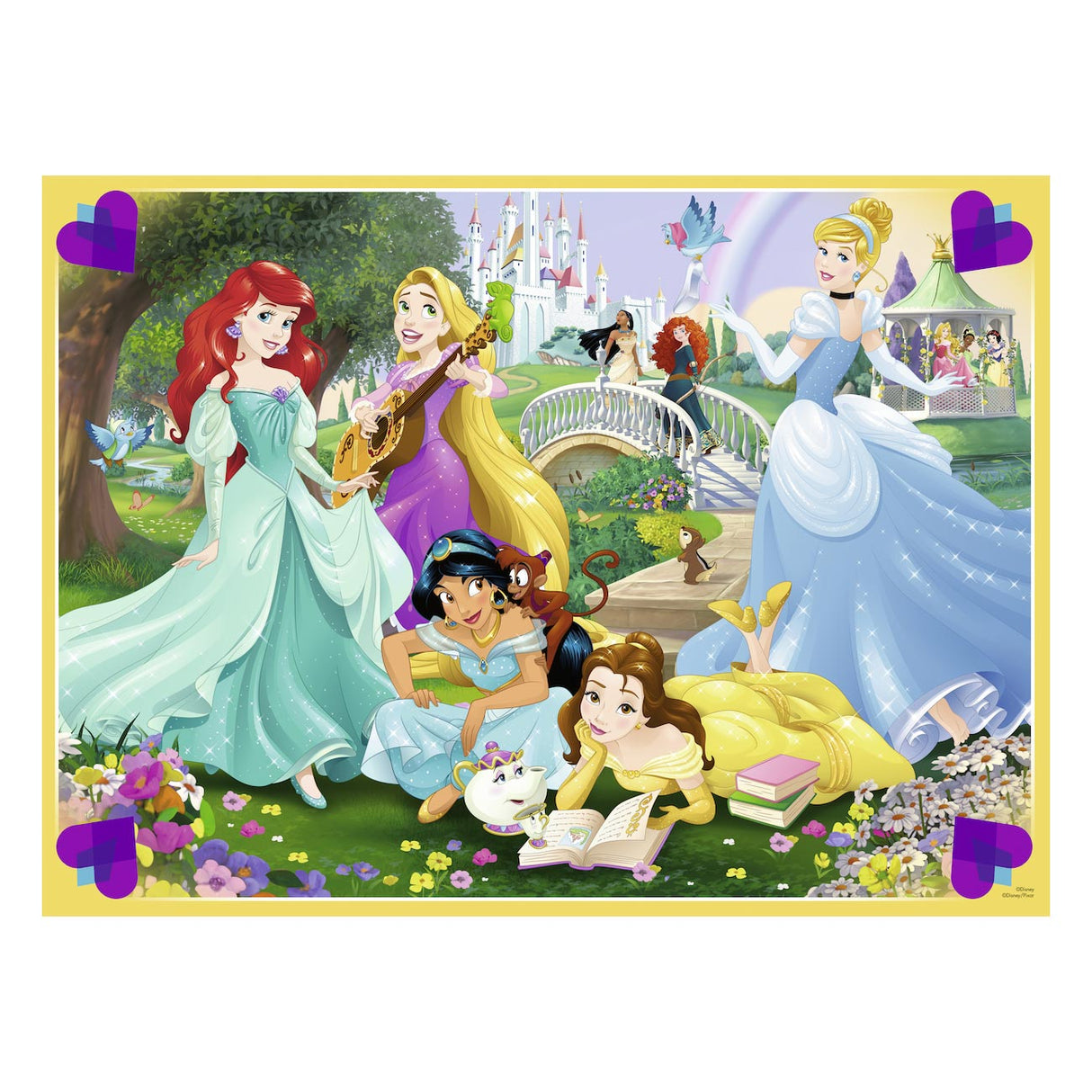 Ravensburger le principesse 100st. Xxl